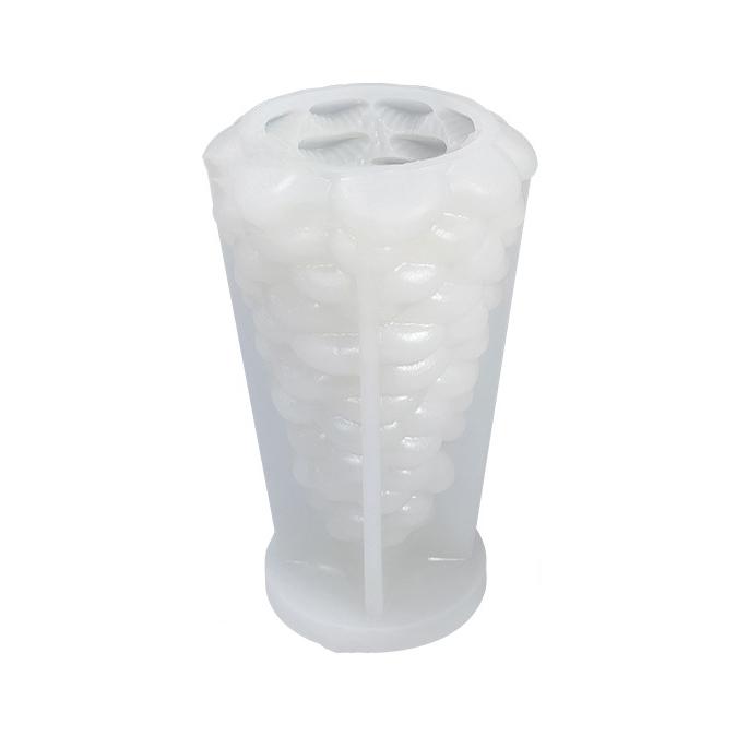 WTEMPO 1PC Christmas Tree Modeling Candle Silicone Mold Thanksgiving Christmas DIY Handmade Aromatherapy Candle Mold