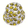 Beer Print Bucket Hat for Men Stylish Polyester Fisherman Cap  Perfect for Outdoor Parties Beach Days Beer Festival Celebrations
