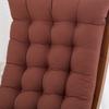 Thickened Quilted Nap Lounge Chair Pad Vine Chair Rocking Chair Dual-use Cushions Elderly Chair Mat Four Season Universal Breathable Seat Cushion