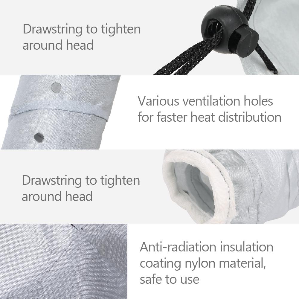 Przenośna miękka czapka do suszenia włosów Kaptur z kapturem Suszarka do włosów Kapelusz dla kobiet Suszarka do włosów Salon fryzjerski w domu