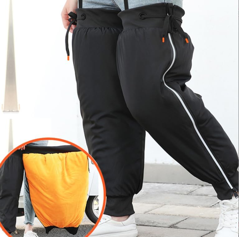 Varme vinterleggvarmere for menn og Perfekt for og Lett å ta på og ta av Perfekt for Utendørs Heste- og En Flott Tykk, Kvinner, Sykling,