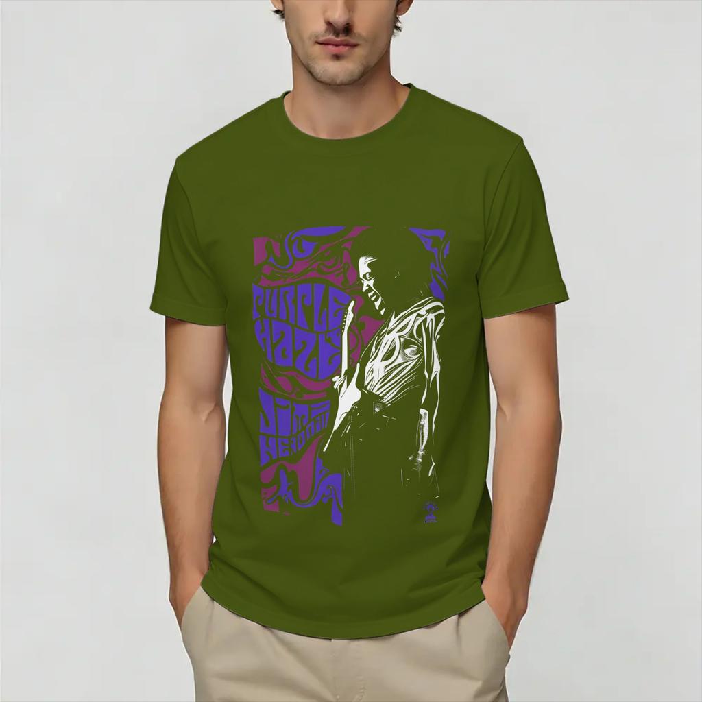 Jimi Hendrixs TShirts for Unisex Novelty Cotton Tees Round Collar Short Sleeve T Shirt 6XL Clothing