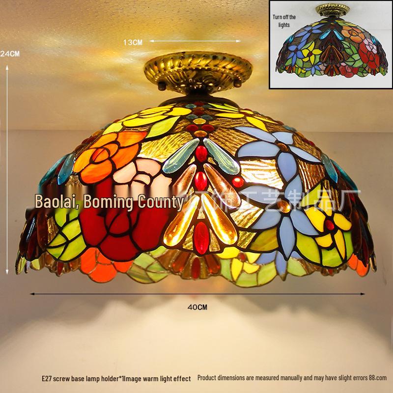 European Retro Ceiling Light - Decorative Lighting for Living Rooms, Bedrooms, Hallways & Stairwells with Free Shipping
