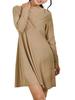 Sweet Mommy Maternity Swimsuit Rash Guard Bottle Long UV Sun Size L One-Piece, Neck, Sleeves, Protection, Protection, Beige,