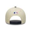 New Era 9FORTY Cap 940 MLB Embroidery Free Size NY Cream X Black M-CROWN