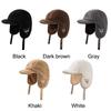 Polar Fleece Women Winter Caps Windproof Girls Ear Protection Cap Plush Pullover Hat  Outdoor