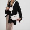 Stylish Trendy Pu Shoulder Bag For Women With Sweet Bowknot In Multiple Colors