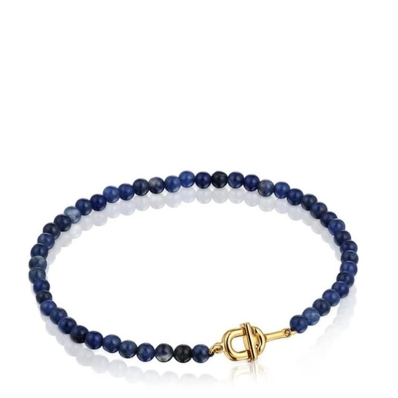 

TOUS MANIFESTO Bracelet silver vermeil and sodalite / 311691730 FREE