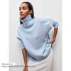 Fashion Women's New Loose High Collar Autumn and Winter Sweater Loose Fitting High Neck Sweater