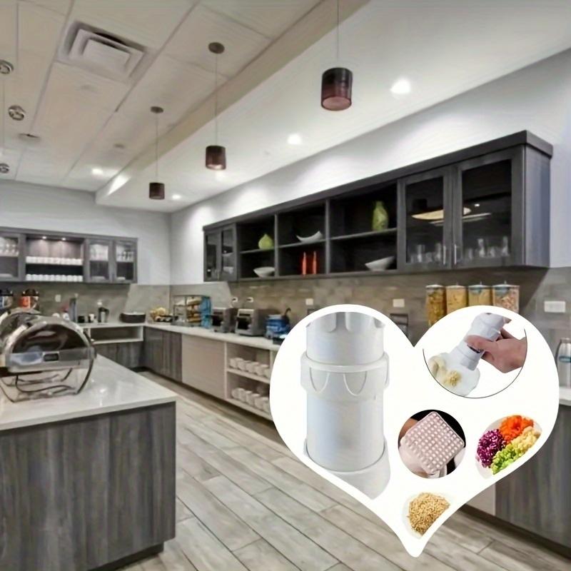 1pc Garlic Cutter Multifunctional Mini Garlic Slicer Garlic Chopper Wheel Type for Kitchen Cooking Small Kitchen Tool