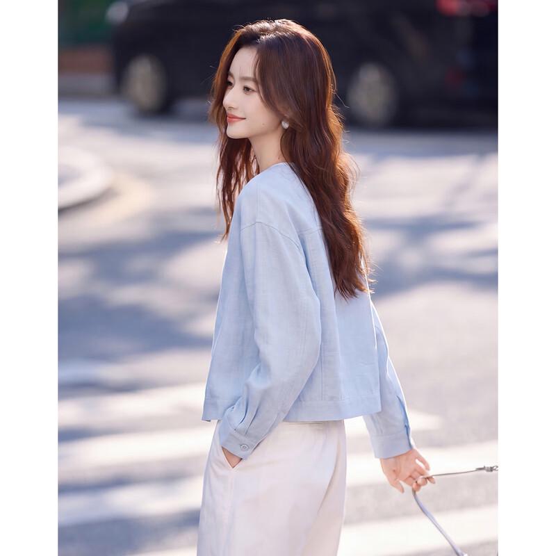 Light Outdoor Zippered Long-Sleeve Jacket