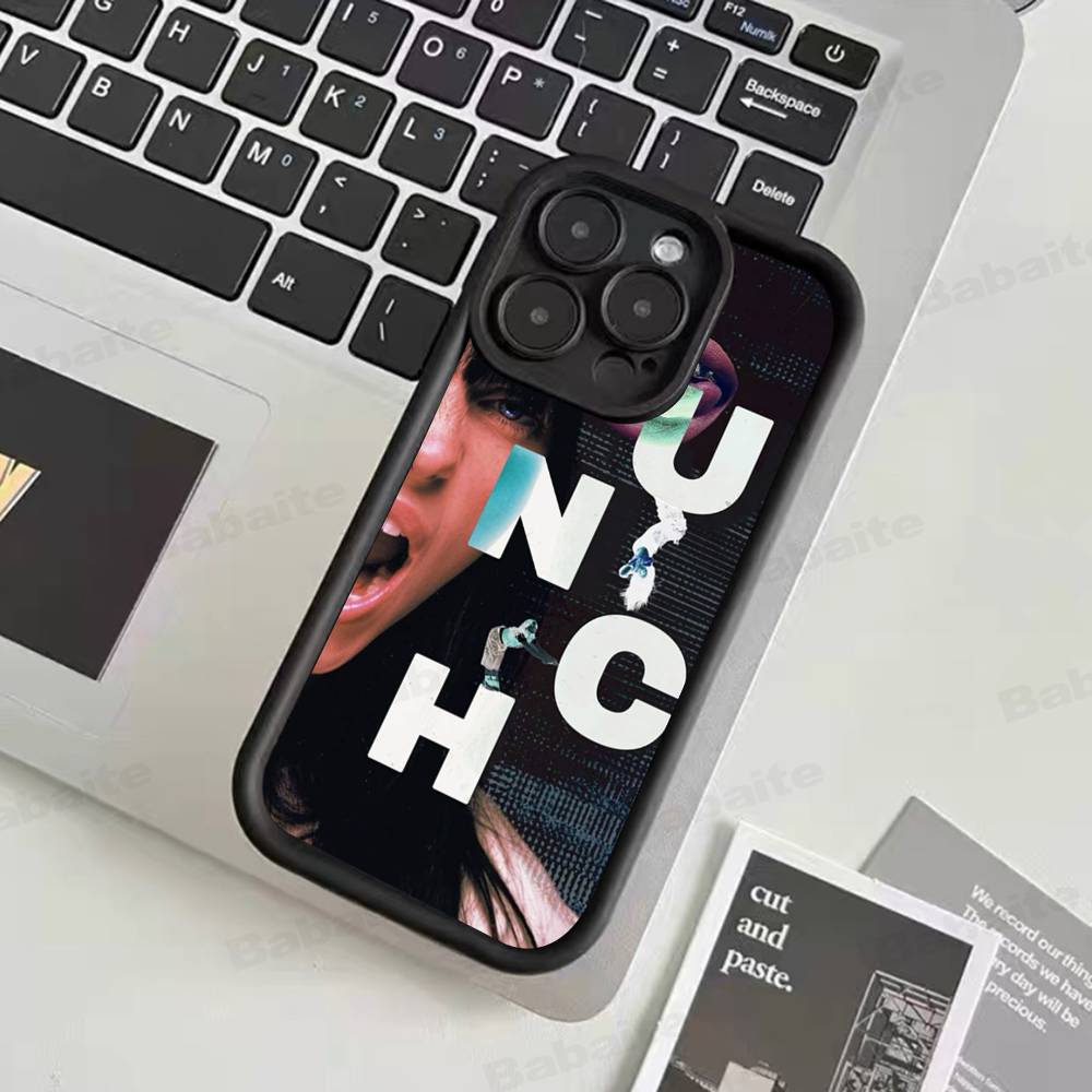 Pop Singer B-Billie Phone Case For IPhone 17 16 15 14 13 12 11 Pro Max 16E Plus INS Soft Cover