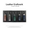 Maillard Colour Keychain Car Logo Key Chain For Citroen C5X e-C4 X e-C3 C4 C3 C5 AIRCROSS C-Elysee C-Crosser C4 Cactus Berlingo