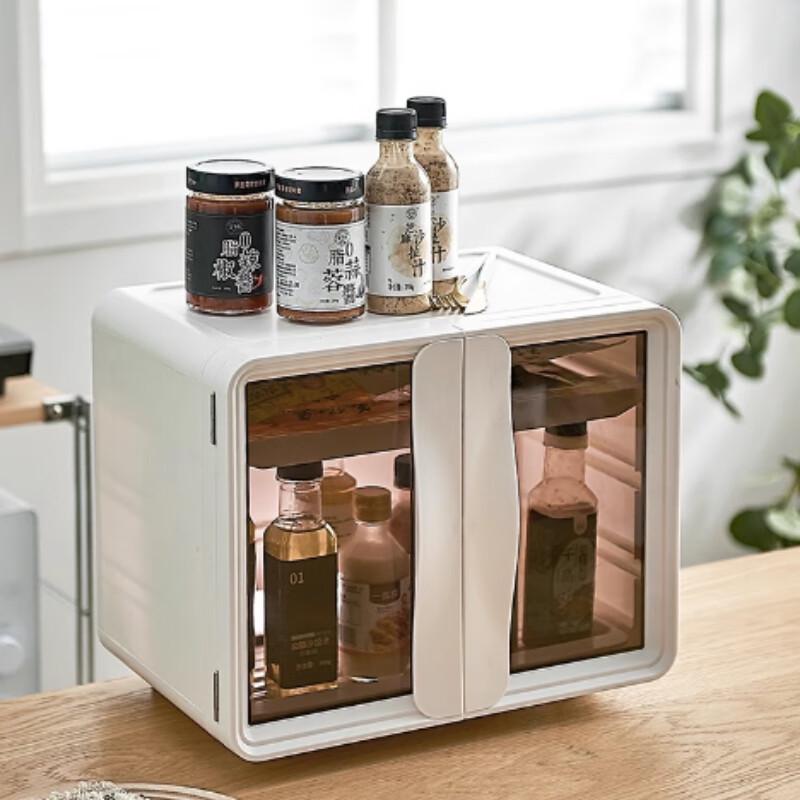 

Yingbai Pearl White Double Open Cup Storage Rack