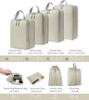 Compressible Travel Storage Bag Set: Large Capacity Suitcase Organizers & Digital Accessories