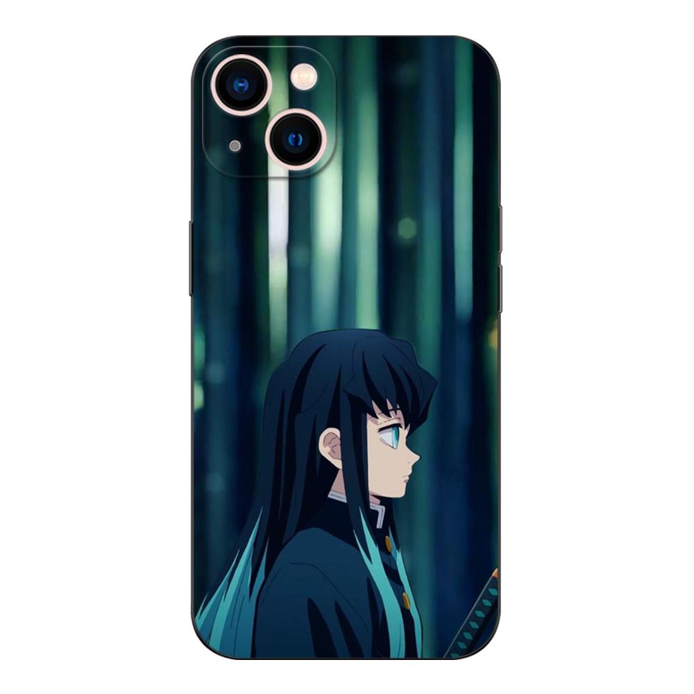 Schwarze TPU-Hülle für Samsung Galaxy S22 S20 S21 FE PLUS ultra+S10 E lite Rückseite Tokitou Muichirou