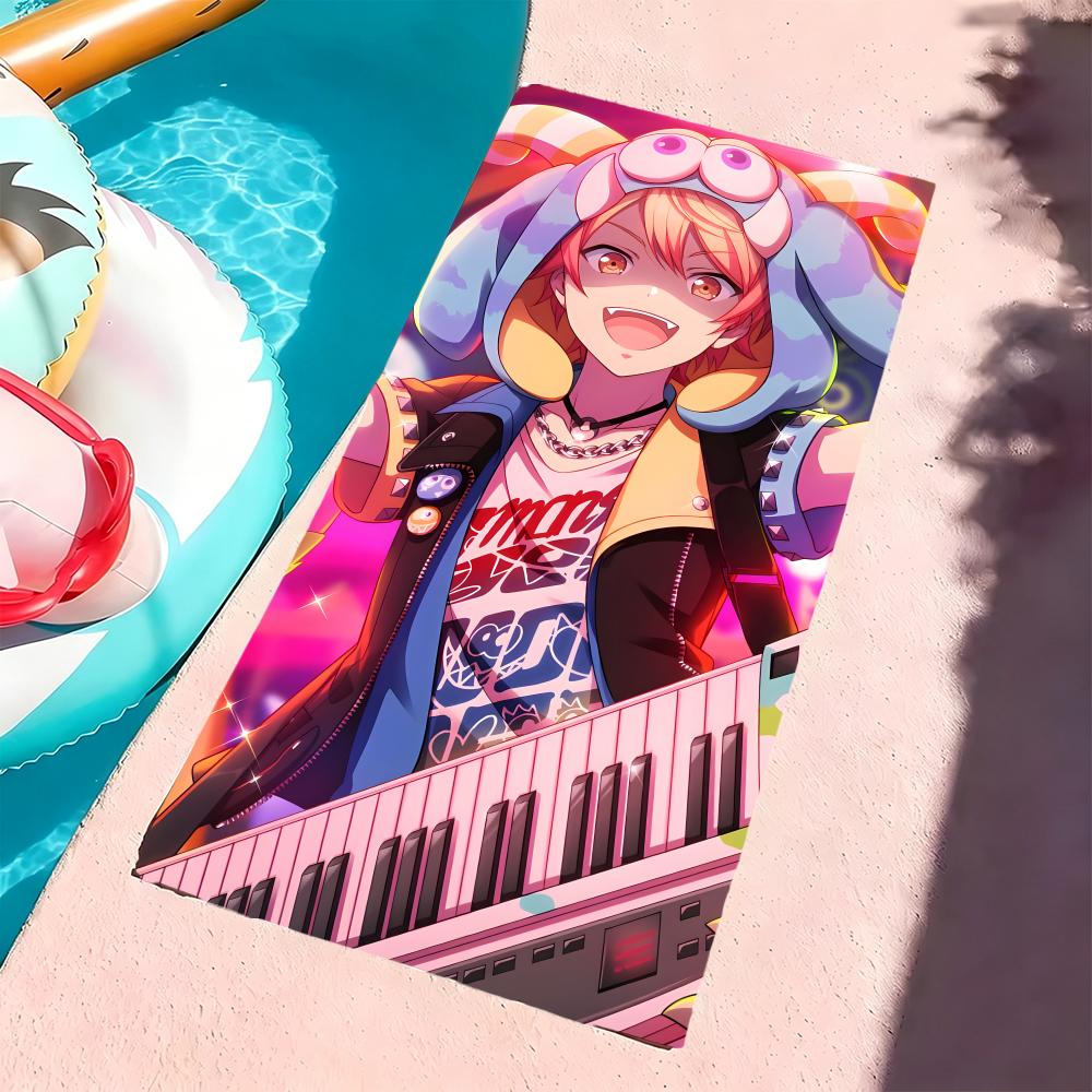 T-Tenma-S Towel Microfiber Beach Towel, Quick-Dry, Sand-Free, Ultra-Fine Fiber, Super Soft.