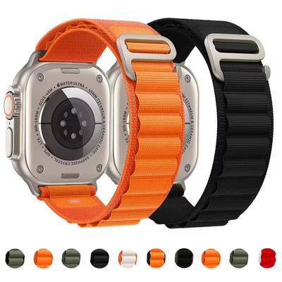 Pętla Alpine do zegarka Apple Watch Ultra 2 Pasek 49 mm 44 mm 45 mm 46 mm 40 mm 41 mm 42 mm 38 mm Bransoleta Correa iWatch seria 10 9 8 7 SE 6 5 4 3 Pasek