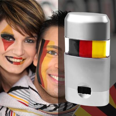 Flag Face Paint 3 Color Paint Stick Eye Black Stick Body Markers Face Painting Crayons for Outdoor Baseball Football Softball