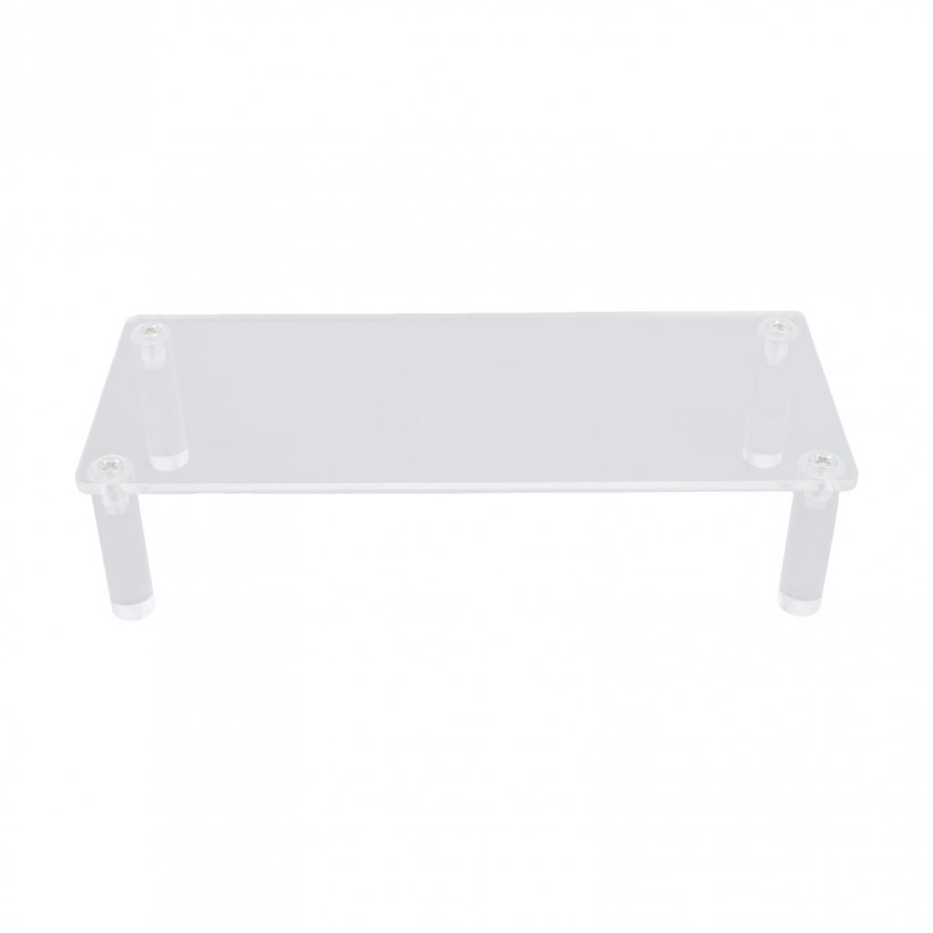 Desktop Storage Acrylic Display Stand Transparent Storage Rack Elegant Display