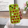 Hot-selling Trendy Brand Love Rabbit Mobile Phone Case Apple 17 Pro Girly iPhone15 Matte Silicone Case