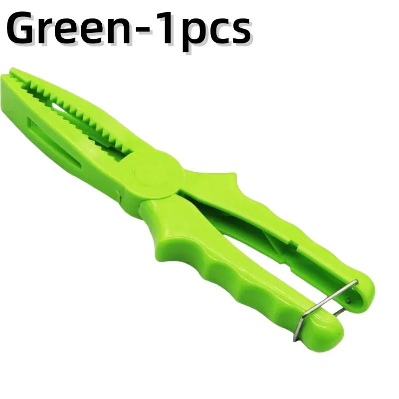 8.1Inch Fishing Grabber Floating Fish Gripper Catcher Scale Hook Clamp Mouth Pliers Lip Grip Tool Hook Extractor for Men Fishman