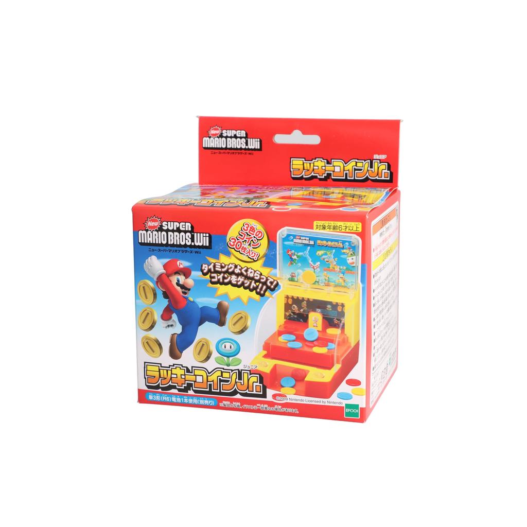 Epoch Super Mario New Super Mario Wii Szczęśliwa Moneta ST Certyfikowany Dla wieku 6 lat i więcej Zabawka Gra Liczba 1 EPOCH Co., Ltd.. (EPOKA) bracia. Jr. gracze