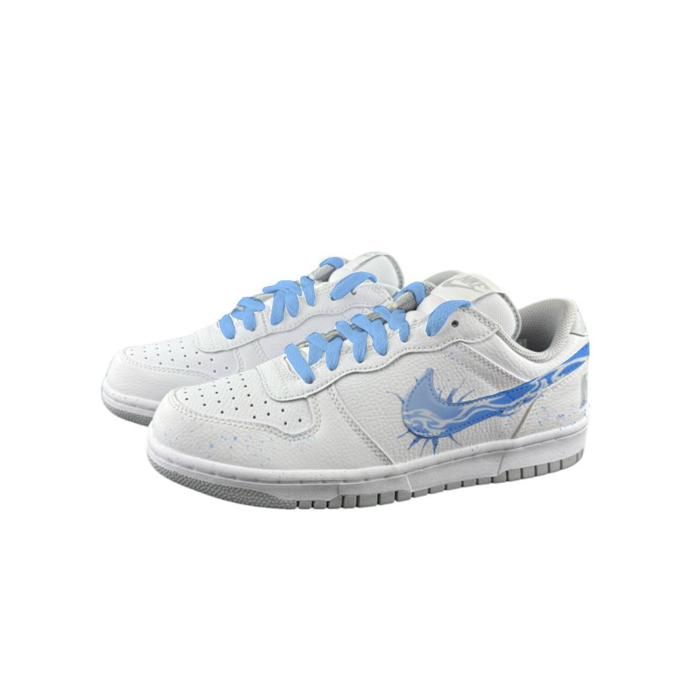 Nike Big Cloud Stream Blue Low top Skateboard Shoes Unisex Light Blue 355152-106(Team239-)