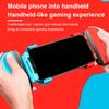 2 adet Joycon Tutucu Kelepçeleri Cep Telefonu Gamepad Braketi Klipler Kolay Kurulum Joypad Kontrolörleri Oyun Aksesuarları
