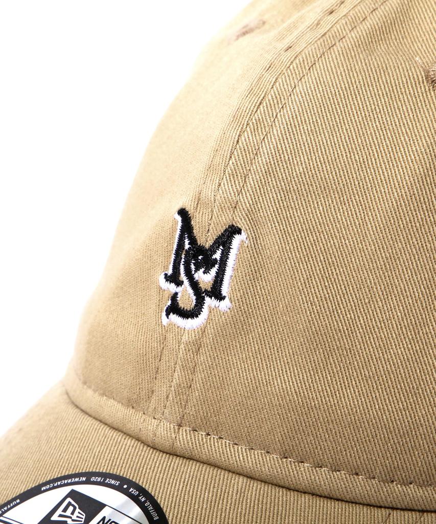 Manastash NEW ERA 9TWENTY MINI LOGO CAP, Mini Logo Cap for Women, F 386, Camel, 792-5974003