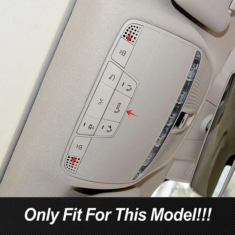 Car Buttons of Car-Style Roof Reading Buttons Interior Accessories for Mercedes Benz Class C E S GLC W205 W213 W22 X253