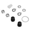 Steel Bicycle Hub Motor Nuts Washer Kit with 12mm Shaft for Universal Bike Component