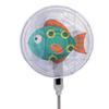 Cartoon Pattern Circular Electric Fan Cover Dust Proof Protective Mesh Shield