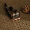 New Square Women'S WatchRetro Artistic Light Luxury HighEnd Leather Strap Suitable For Students Women'S Gifts Watch Accessories.