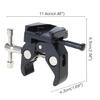 V Clamp with Metal Handle, Adjustable Claw Clamp for Tripods and Light Stand Attachments