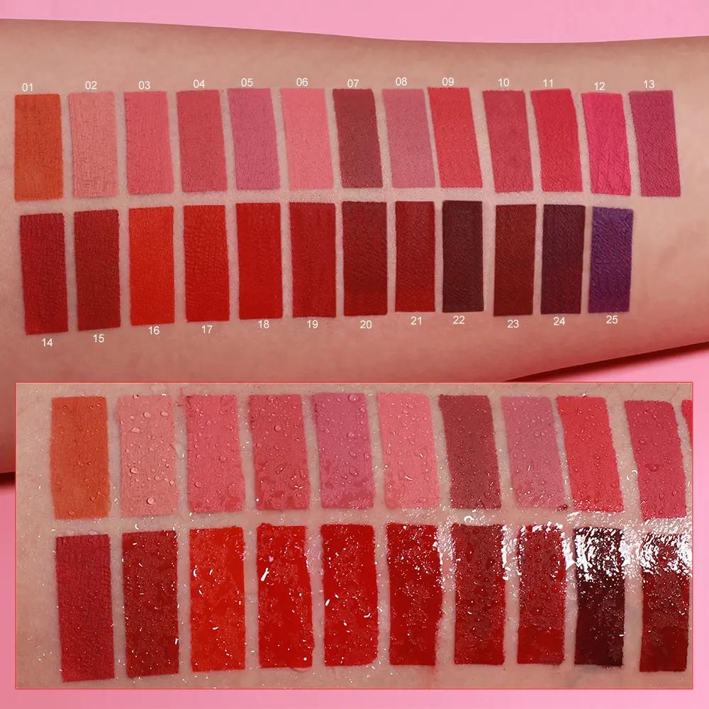 Dunuf Waterproof Matte Lip Gloss Does Not Transfer