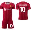 2024-25 Liverpool Red Home Jersey #7 Wirtz #11 Salah Football Jerseys