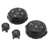 4PCS Steering Wheel Switch Button Waterproof Rust Proof Replacement For Mercedes‑Benz W221 S280 2006‑2009