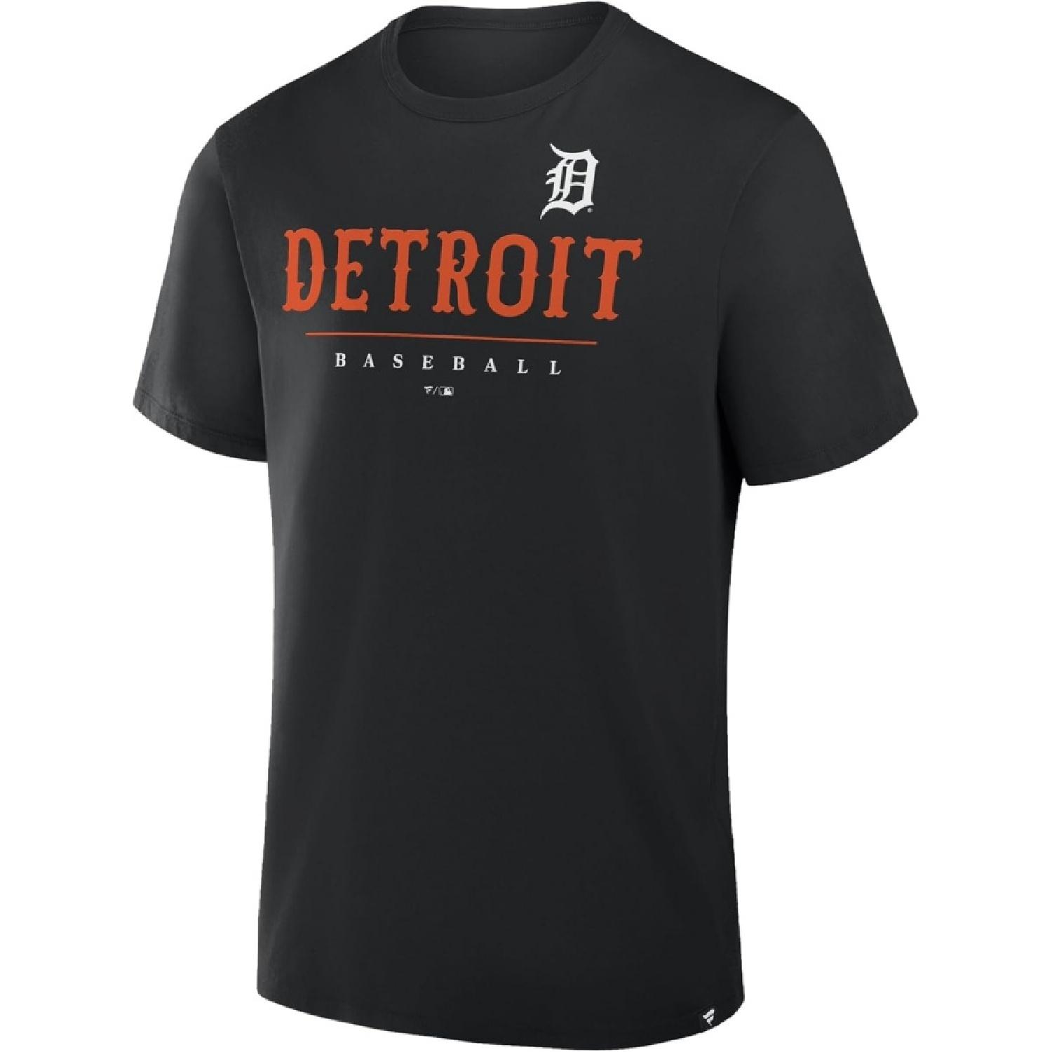 

Мужская футболка Fanatics Detroit Tigers Legacy Clubhouse - Размер Мужской S чёрный