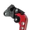2 Pcs Universal CNC Alloy Motorcycle Brake Handle Adjustable Size Moto Motorbike Modification Clutch Drum Brake Lever Handle