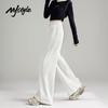MJ STYLE Women's High-Waisted Wide-Leg Casual Sweatpants