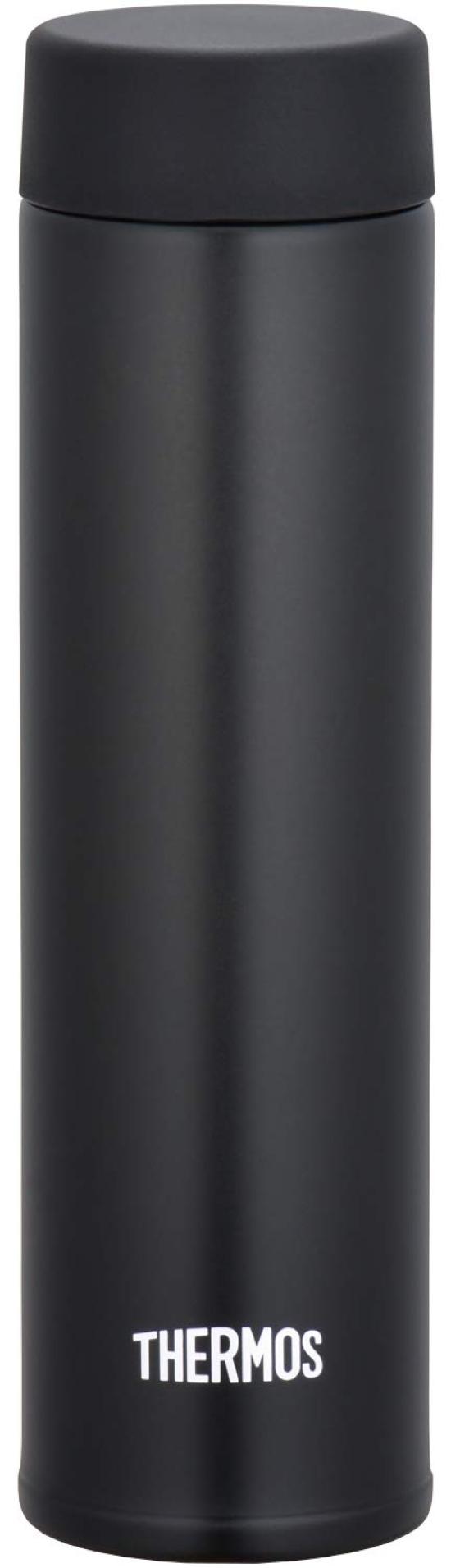 

[Small Capacity Model] Thermos Water Bottle Vacuum Insulated Pocket Mug 180ml Black JOJ-180 BK