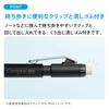 KOKUYO Campus Mechanical Pencil 0.5mm Grey Hexagonal Grip with Twist Eraser PS-P405-L3-M