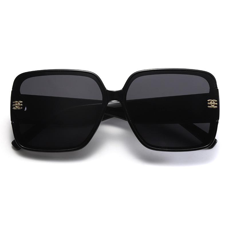 Occhiali da sole da donna Occhiali semplici, Protezione UV, Tendenza, Occhiali da sole con montatura grande