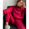 New Casual Suit Long-sleeved Women's Printed Hoodie Suit Two-piece Set of Trousers Pullover Sweatpants Two-piece Set