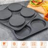 B97A-5" Large Hamburger Bun Pan Hamburger Bun Pans For Baking For Perfect Burger Buns, Sourdough, And More