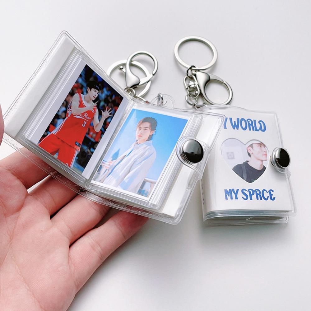20 Pockets Photos Holder PVC Name Card Book Mini Mini Photo Albums