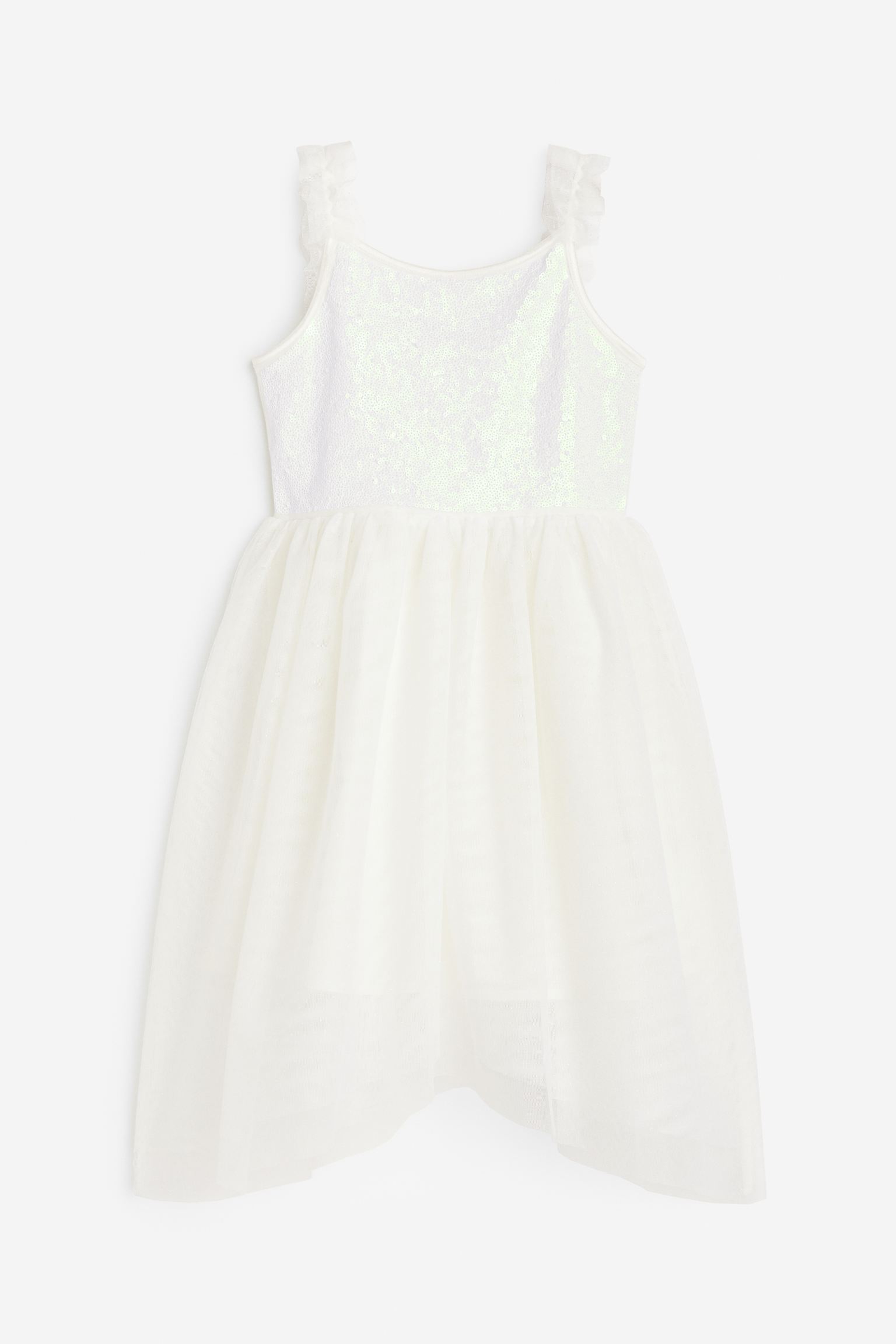 

Асимметричное платье-юбка из тюля