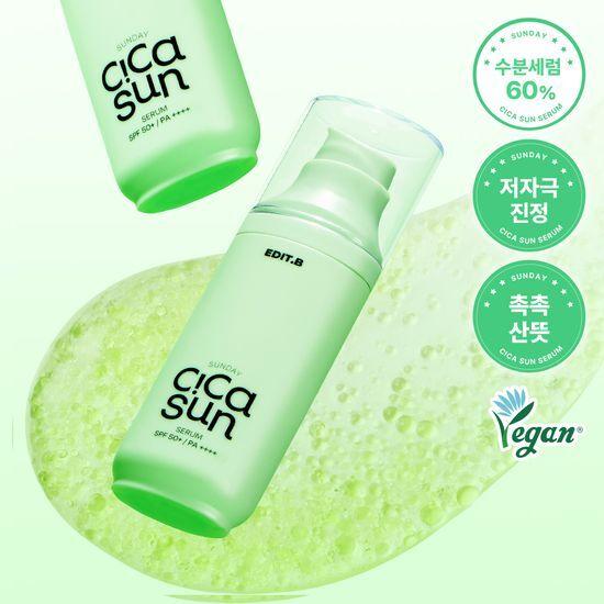 EDIT.B Sunday Cica Sun Serum 55ml