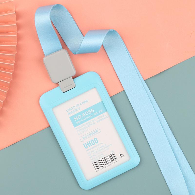 

Удобный держатель для карт с выдвижной катушкой для бейджа Персонал компании Больница Доктор Медсестра Рабочий держатель для карт светло-синий